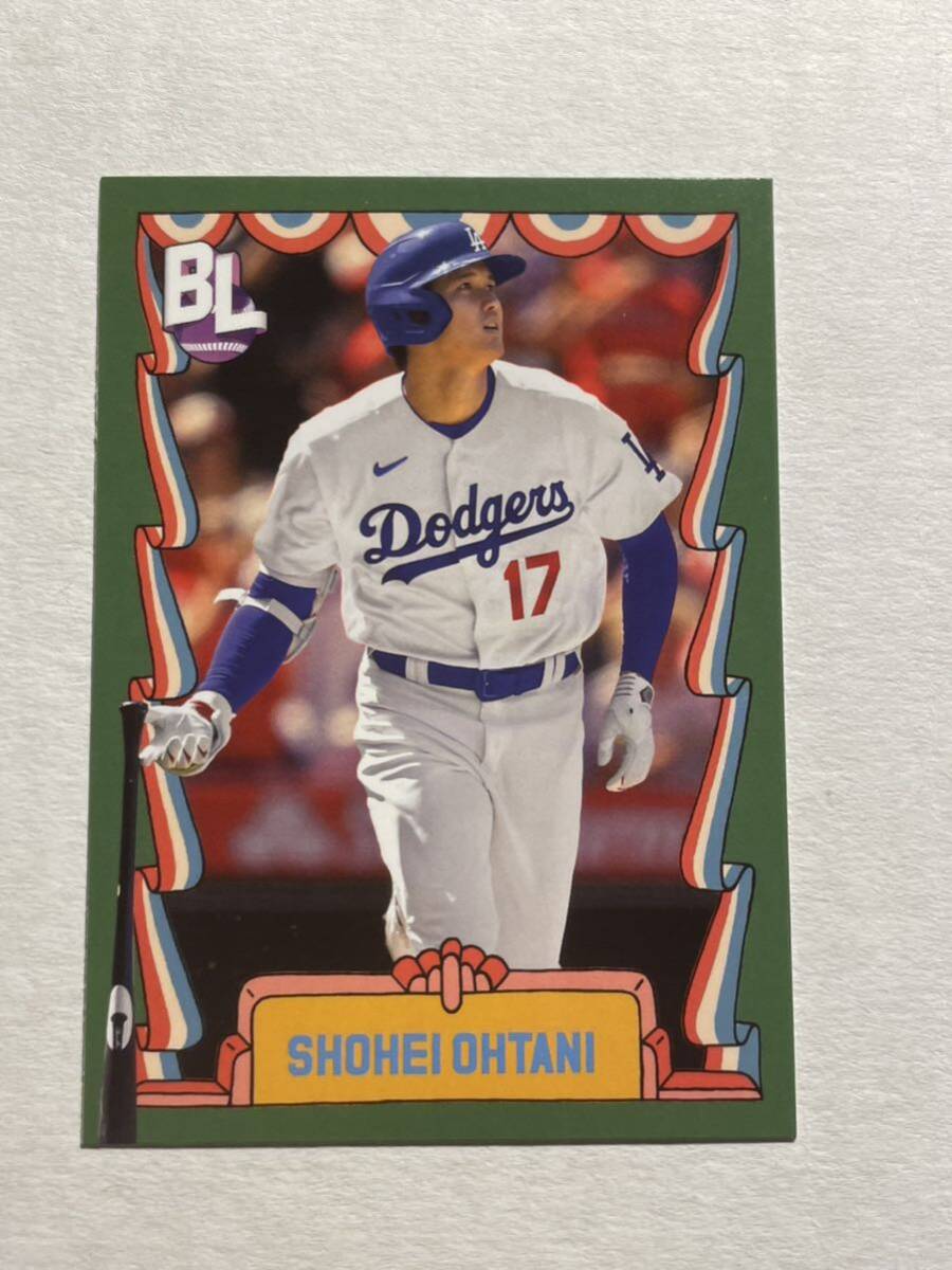 最新！大谷翔平 2024 Topps Big League Topps Big Leaguer #TBL-3 Shohei Ohtani ドジャース　Dodgers MLBカード_画像1
