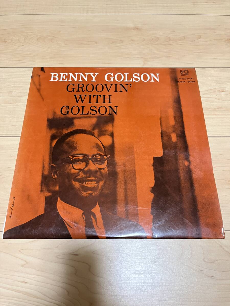 LP/JAZZ 国内盤　ペラジャケ　RANKー5029/ BENNY GOLSON ベニー・ゴルソンの肖像　GROOVIN‘ WITH GOLSON_画像1