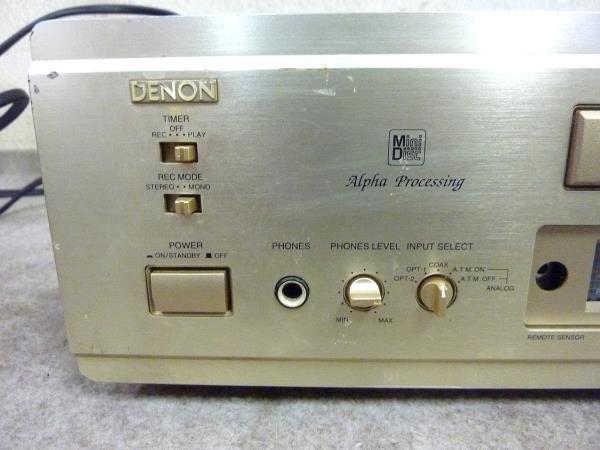 ◆ジャンク/DENON/MDデッキ DMD-1600AL◆_画像2