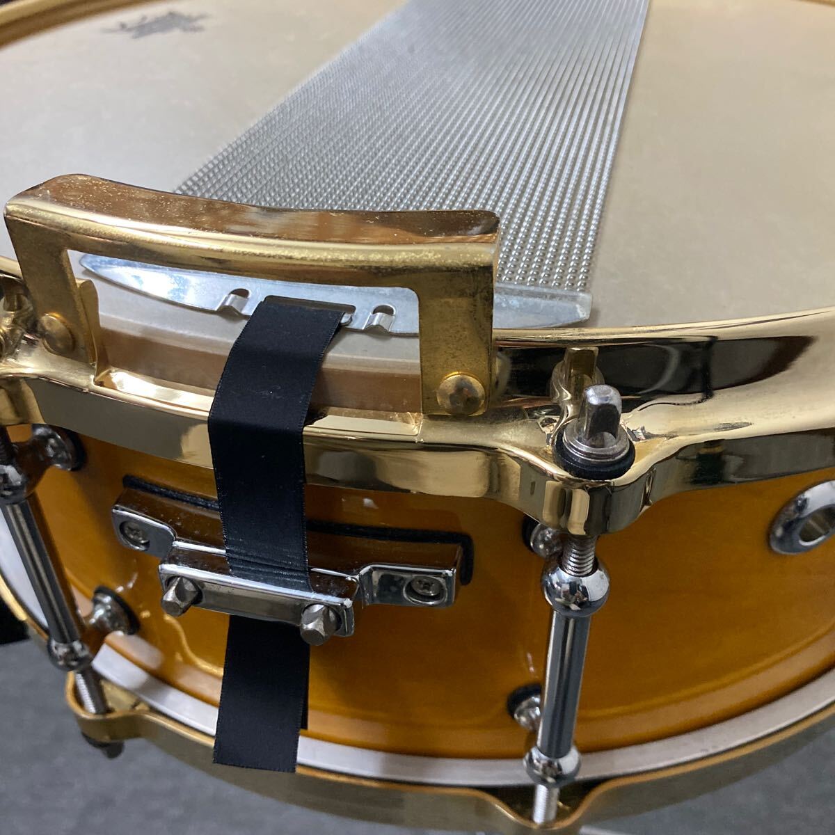 Negi Drums [ лук-батун барабан s] Maple snare -MU1450P-SIYM 14~X5~