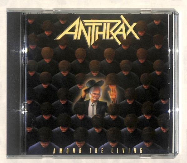 ★CD ANTHRAX AMONG THE LIVING 狂気のスラッシュ感染 2枚★N0127 セット アンスラックス Spreading the Disease 国内盤 PHCR-18702/18703_画像5