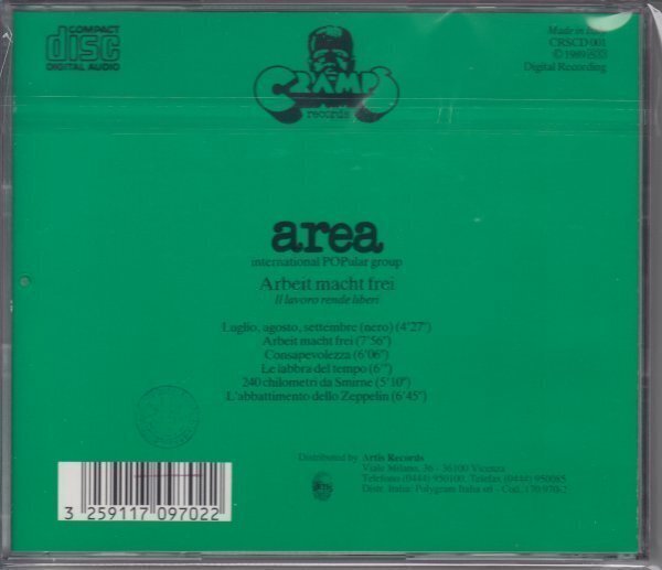 AREA / ARBEIT MACHT FREI（輸入盤CD）_画像2