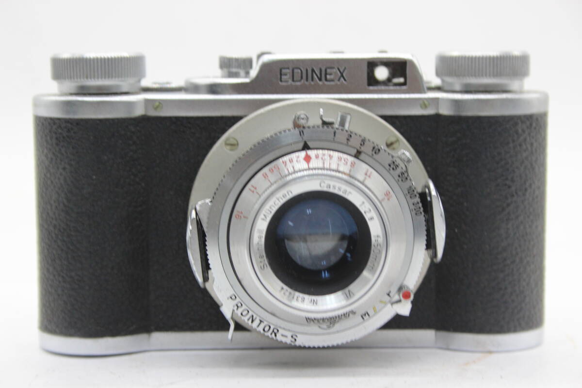 【訳あり品】 EDINEX Steinheil Munchen Cassar 50mm F2.8 ケース付き カメラ s9176_画像2