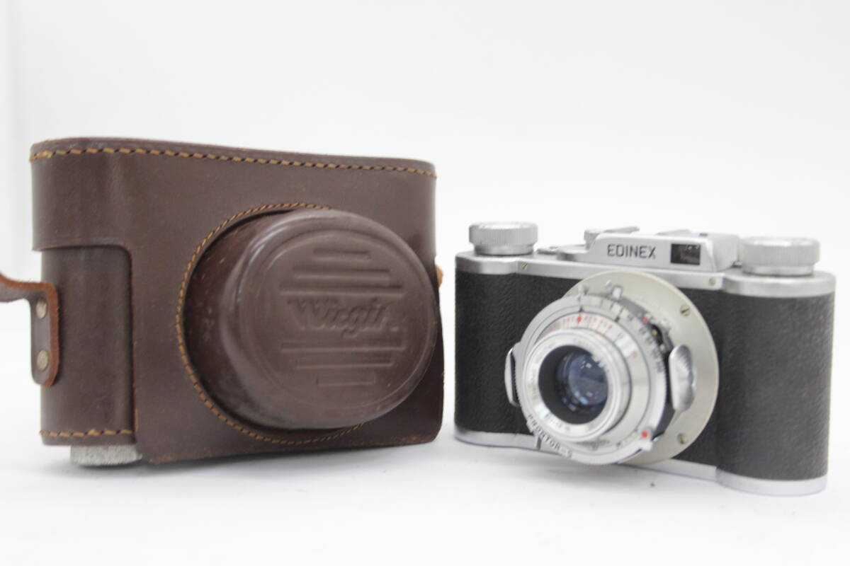 【訳あり品】 EDINEX Steinheil Munchen Cassar 50mm F2.8 ケース付き カメラ s9176_画像1
