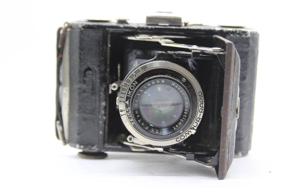 【訳あり品】 ツァイスイコン Zeiss Ikon Ikonta 520 Novar-Anastigmat 7cm F3.5 蛇腹カメラ s9205_画像3