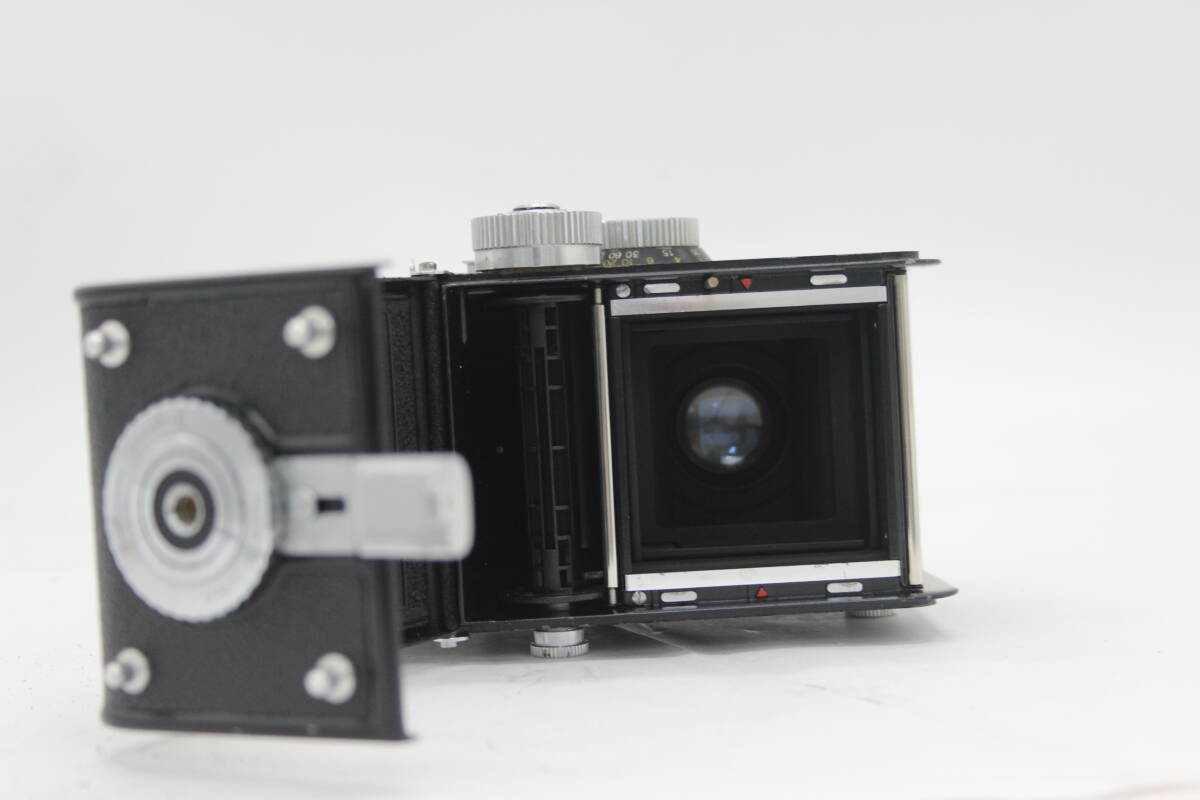 【返品保証】 ヤシカ Yashica-D Yashikor 80mm F3.5 二眼カメラ s9511_画像8