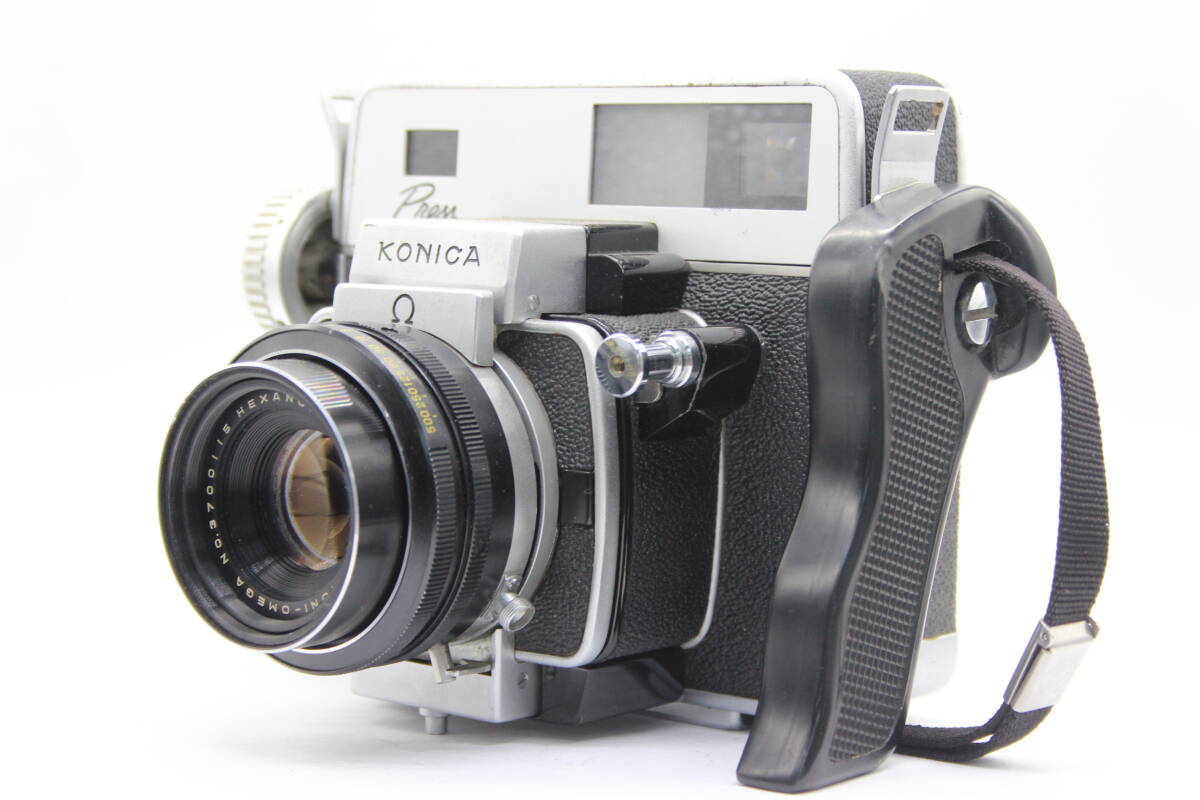 【訳あり品】 コニカ KONICA Press KONI-OMEGA HEXANON 90mm F3.5 中判カメラ s9522の画像1