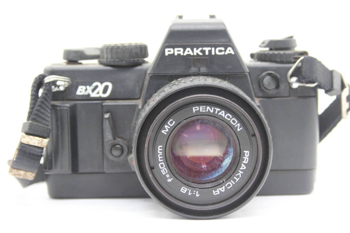【訳あり品】 PRAKTICA BX20 ブラック PENTACON PRAKTICAR MC 50mm F1.8 ボディレンズセット s9525_画像2