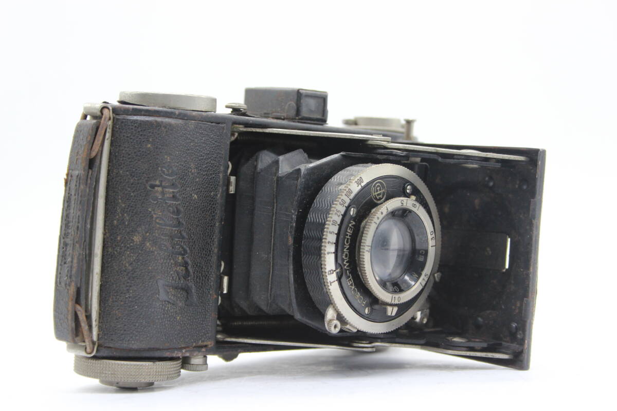 【訳あり品】 バルダ Balda Jubilette Trioplan 5cm F2.9 蛇腹カメラ s9544_画像2