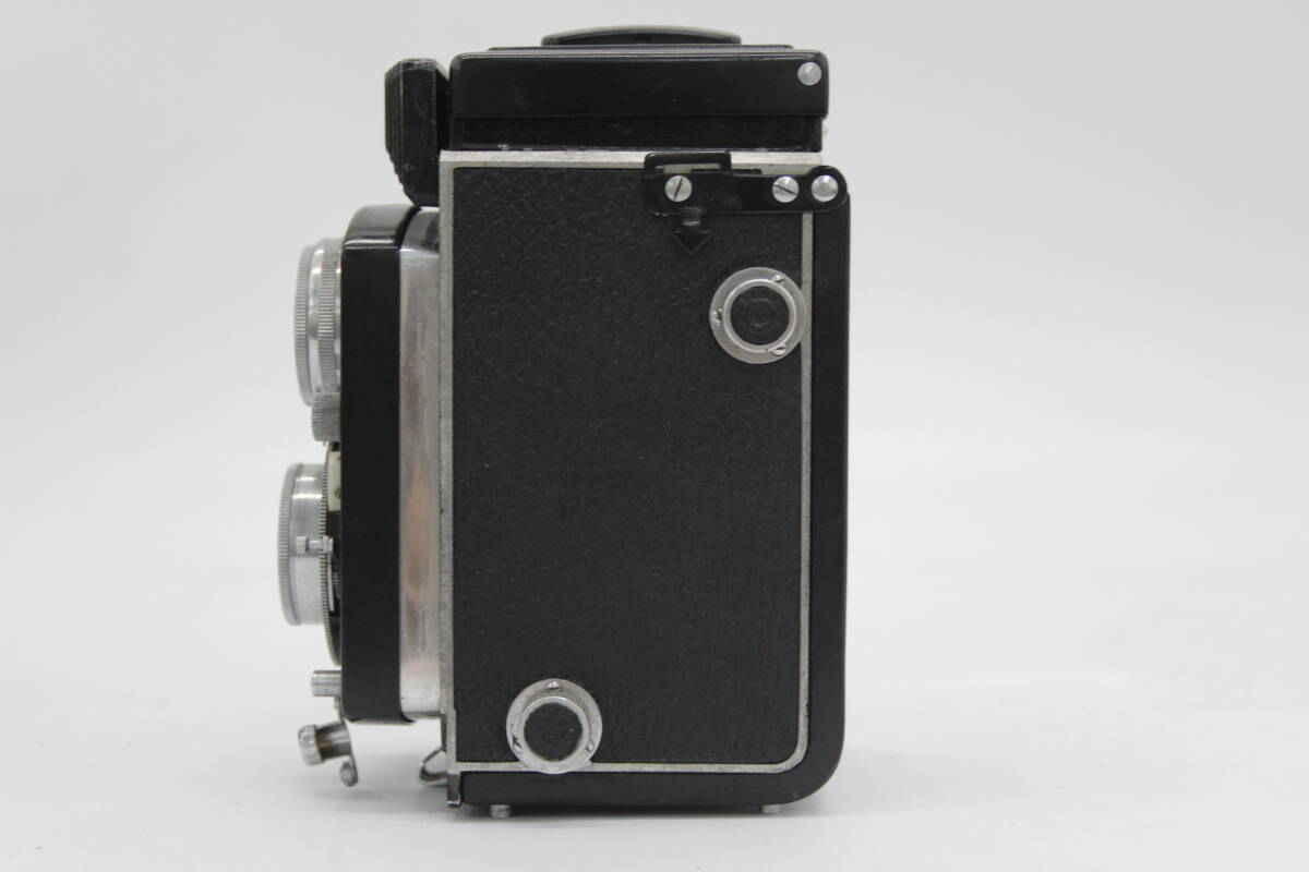 【訳あり品】 SUPERFLEX SUPER-S Anastigmat 7.5cm F3.5 ケース付き 二眼カメラ v150_画像5