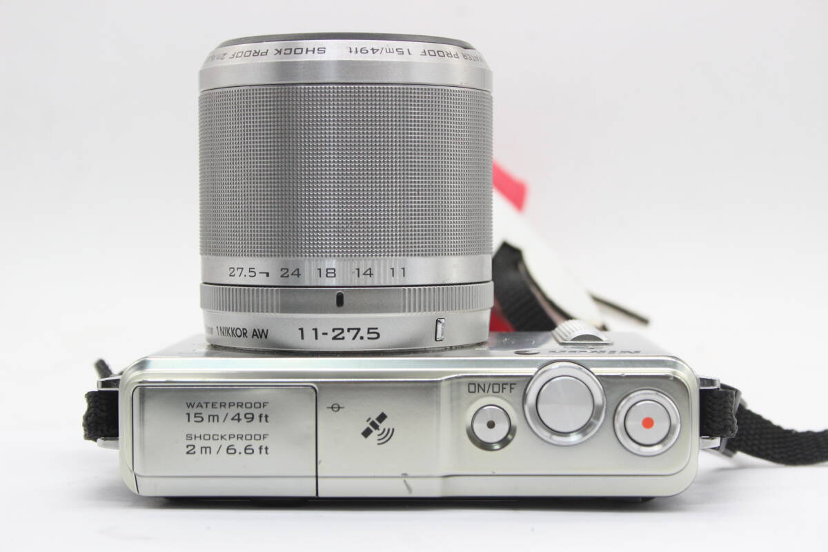 【返品保証】 ニコン Nikon 1 AW1 WATERPROOF 11-27.5mm F3.5-5.6 バッテリー付き ミラーレス一眼 v152の画像6
