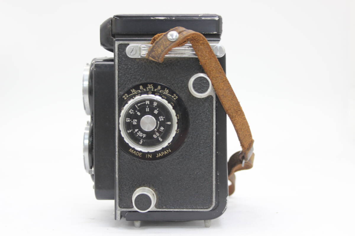【訳あり品】 PRIMOFLEX Topcor 7.5cm F3.5 二眼カメラ v175の画像6