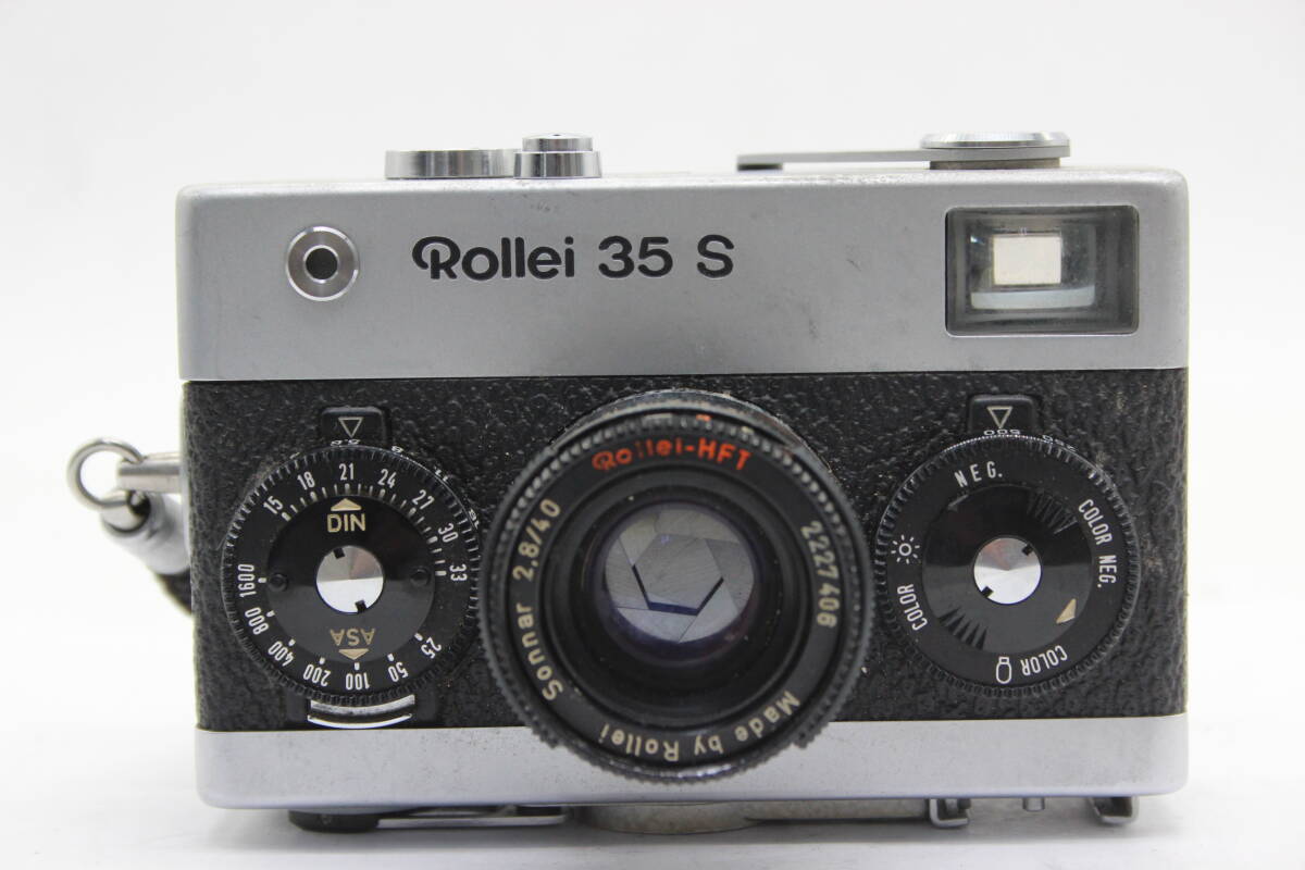 [ goods with special circumstances ] Rollei Rollei 35S silver 40mm F2.8 camera v214