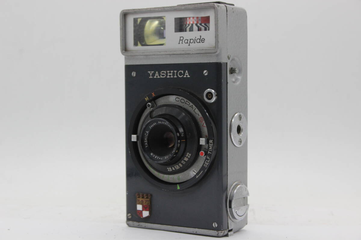 【訳あり品】 ヤシカ Yashica Rapide Copal-SV 28mm F2.8 カメラ v234の画像1