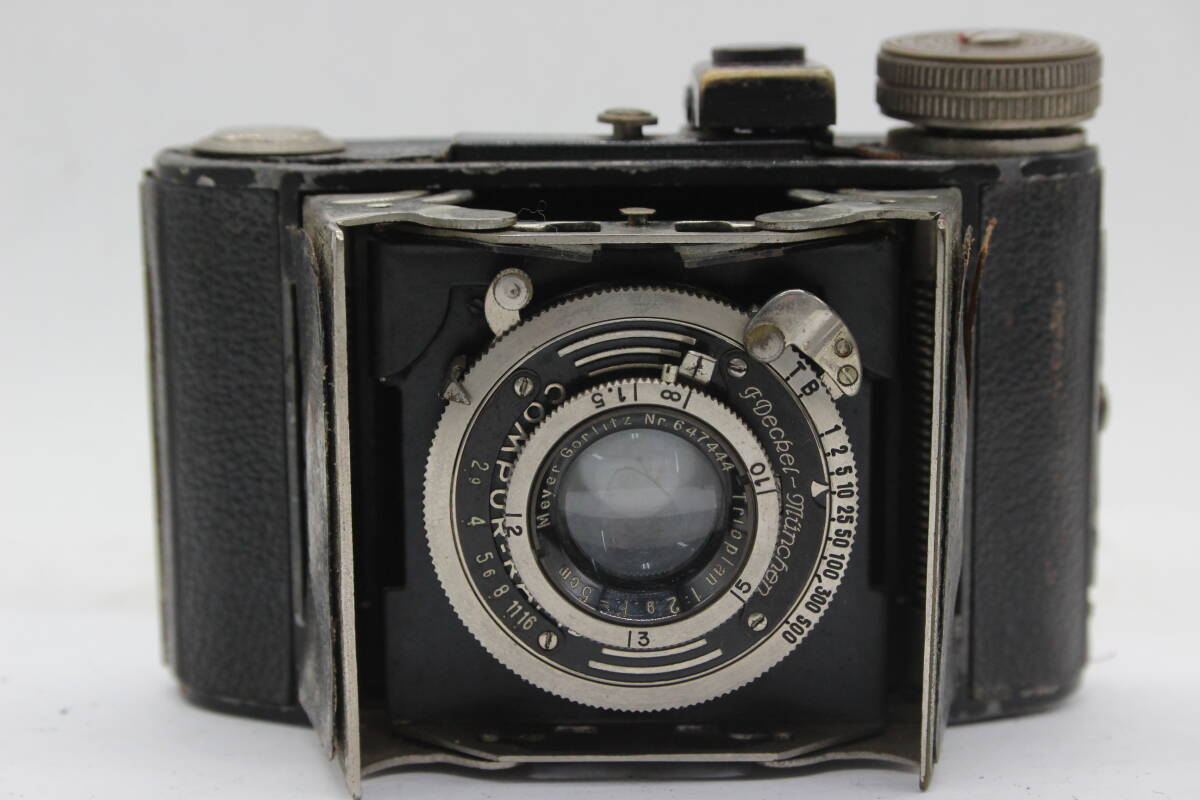 【訳あり品】 Special Meyer Gorlitz Trioplan 5cm F2.9 蛇腹カメラ v245の画像2