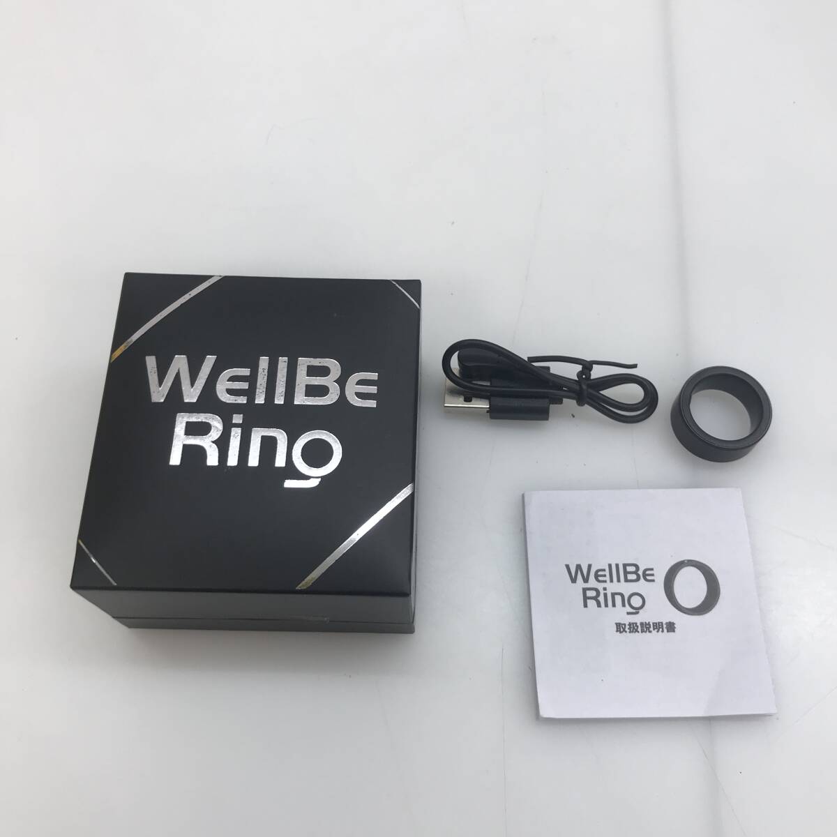 No.4598【★1円～】WellBe Ring ウェルビーリング MTBK17 Smart Ring スマートリング ジャンク品の画像1