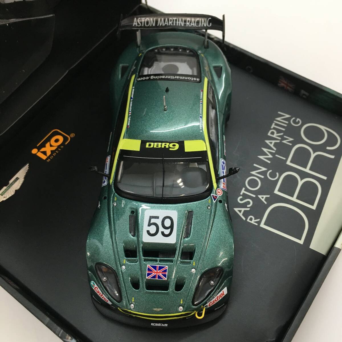 No.4785 ★1円～ 【ミニカー】 ASTON MARTIN RACING DBR9 アストンマーチン レーシング DBR9 中古品_画像6