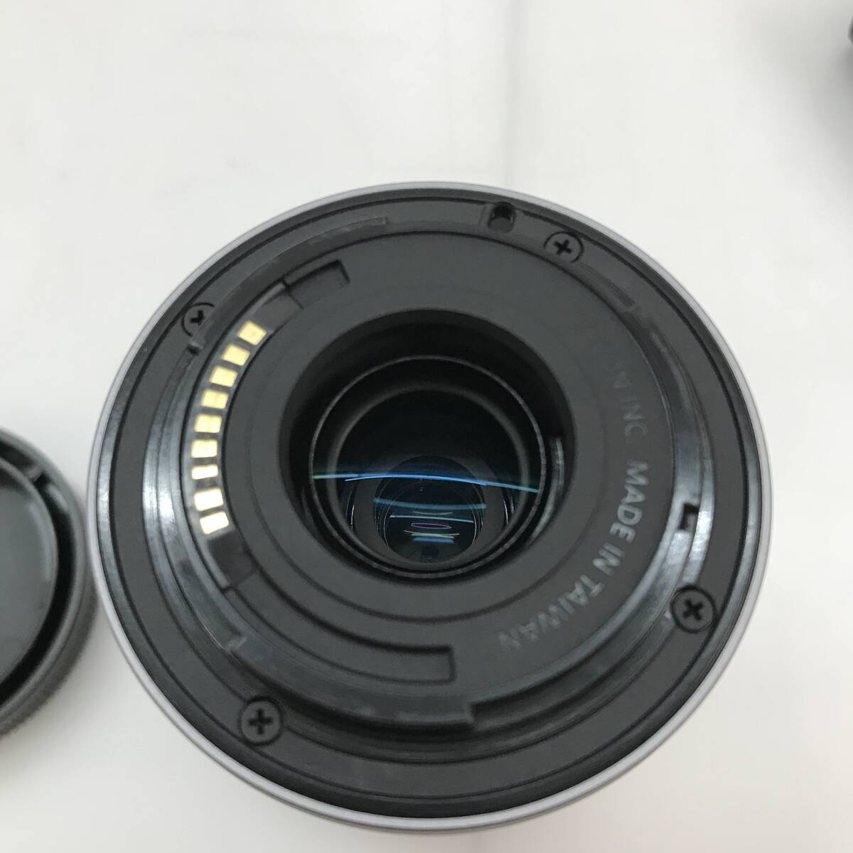 No.4833★1円～【Canon】キャノン ミラーレス一眼カメラ EOS M100 55-200mmレンズ 15-45mmレンズ 中古品_画像9