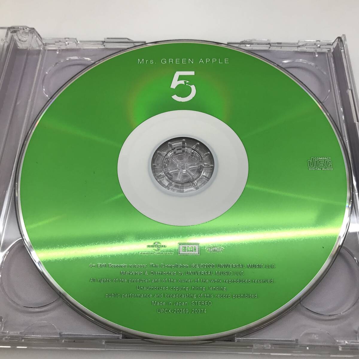 C4898★1円～【CD/DVD】Mrs. GREEN APPLE 『5』アルバム 中古品 ◎コンパクト発送◎