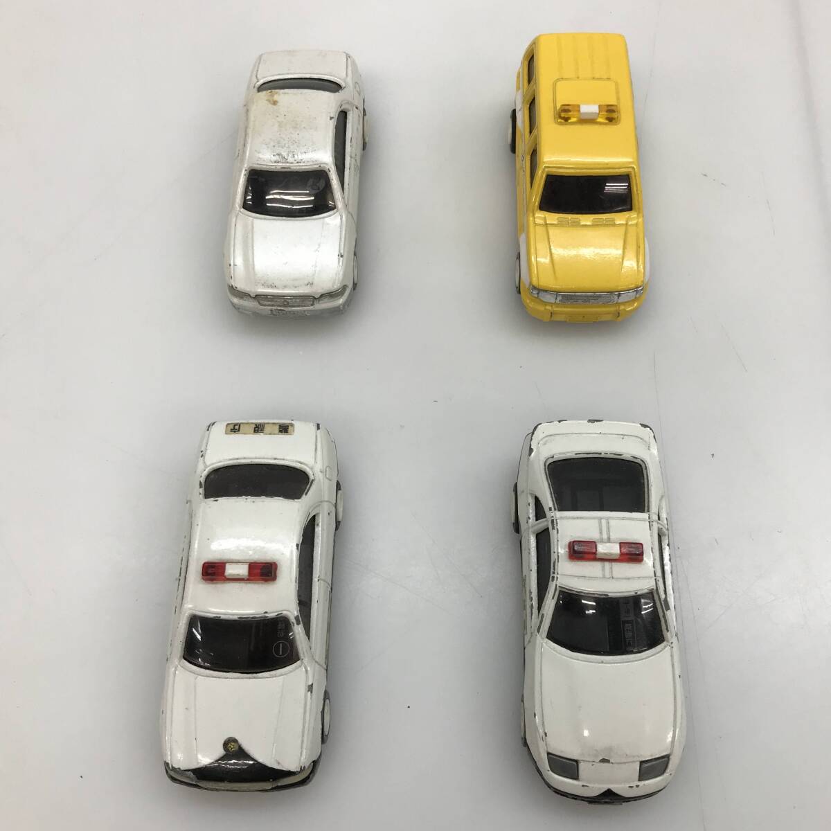 No.4971 ★1円～ 【ミニカー セット】 トミカ tomica おしゃべりトミカ パトカー タクシー バス レーシングカー タンクローリー ジャンク品の画像3