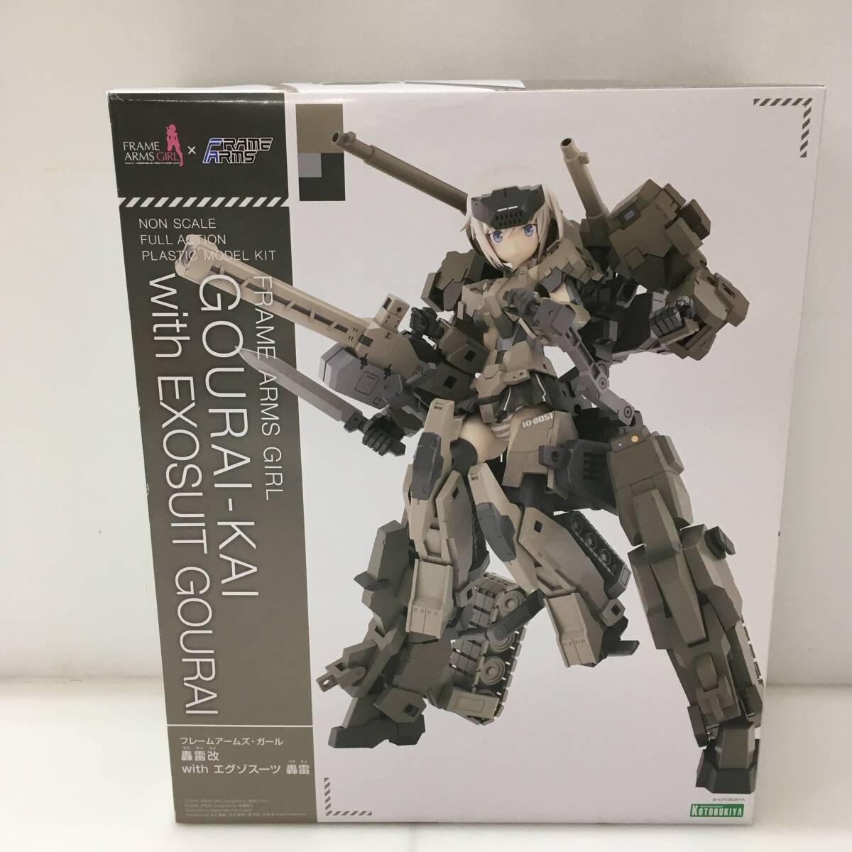 No.4996 ★１円～　コトブキヤ　フレームアームズ・ガール　轟雷改withエグゾスーツ轟雷 中古品_画像1