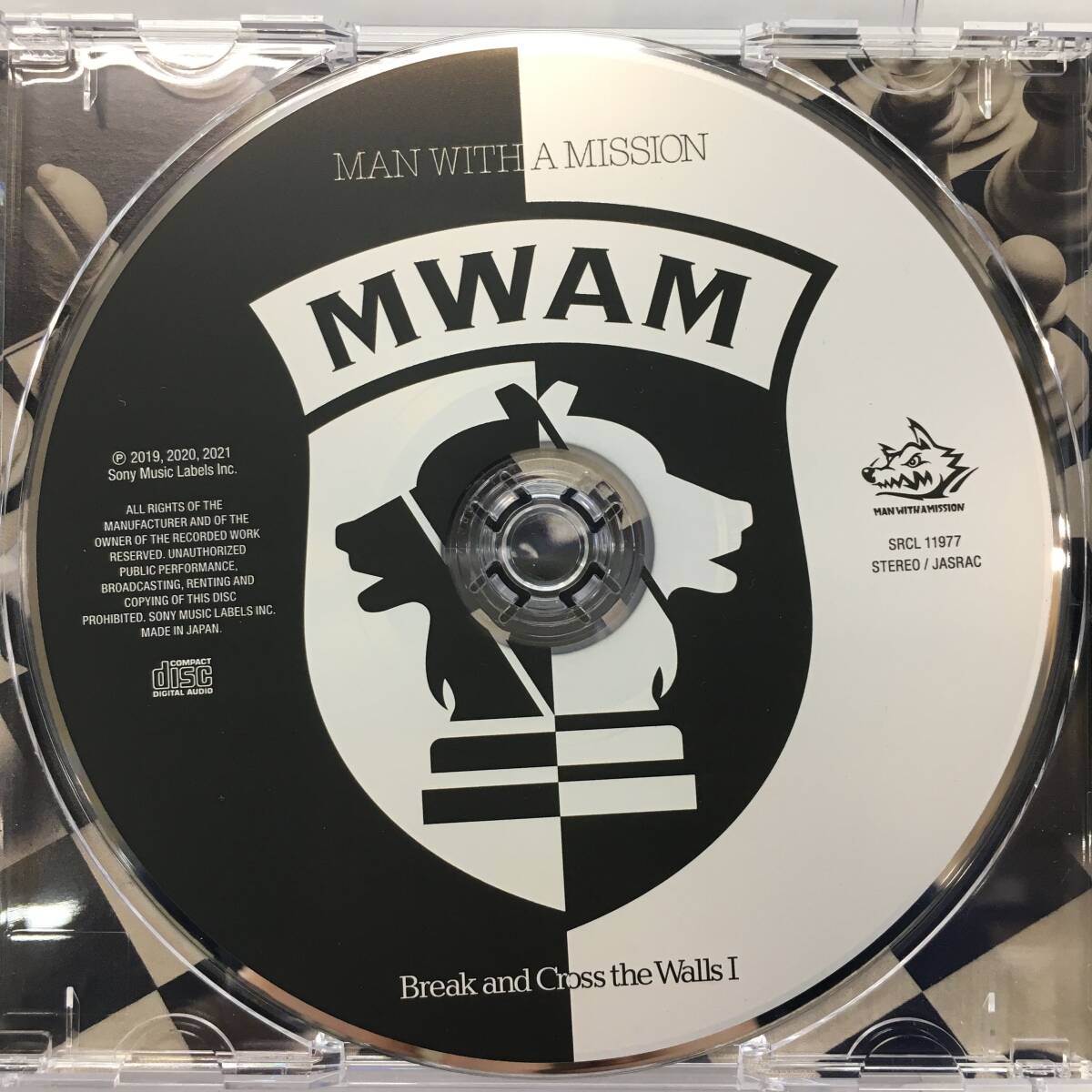 C5211 ★1円～【CD セット】 MAN WITH A MISSION Break and Cross the Walls Ⅰ・Ⅱ 中古品 ◎コンパクト発送◎の画像7