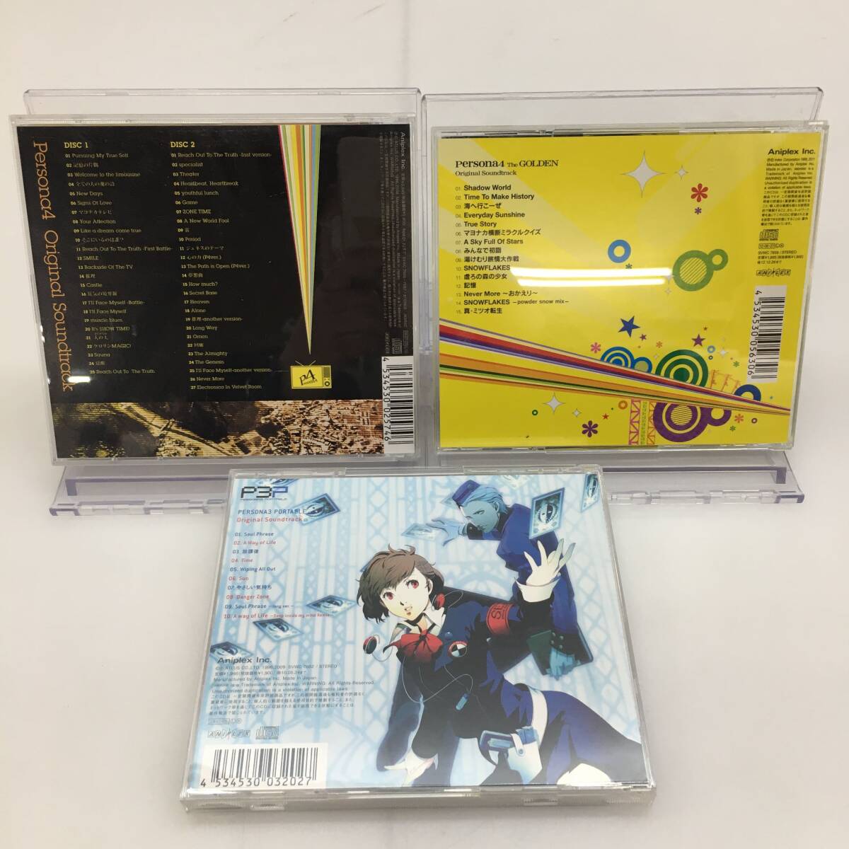 C5212 ★1円～【CD 3枚セット】 ペルソナ オリジナル サウンドトラック 中古品 ◎コンパクト発送◎_画像2