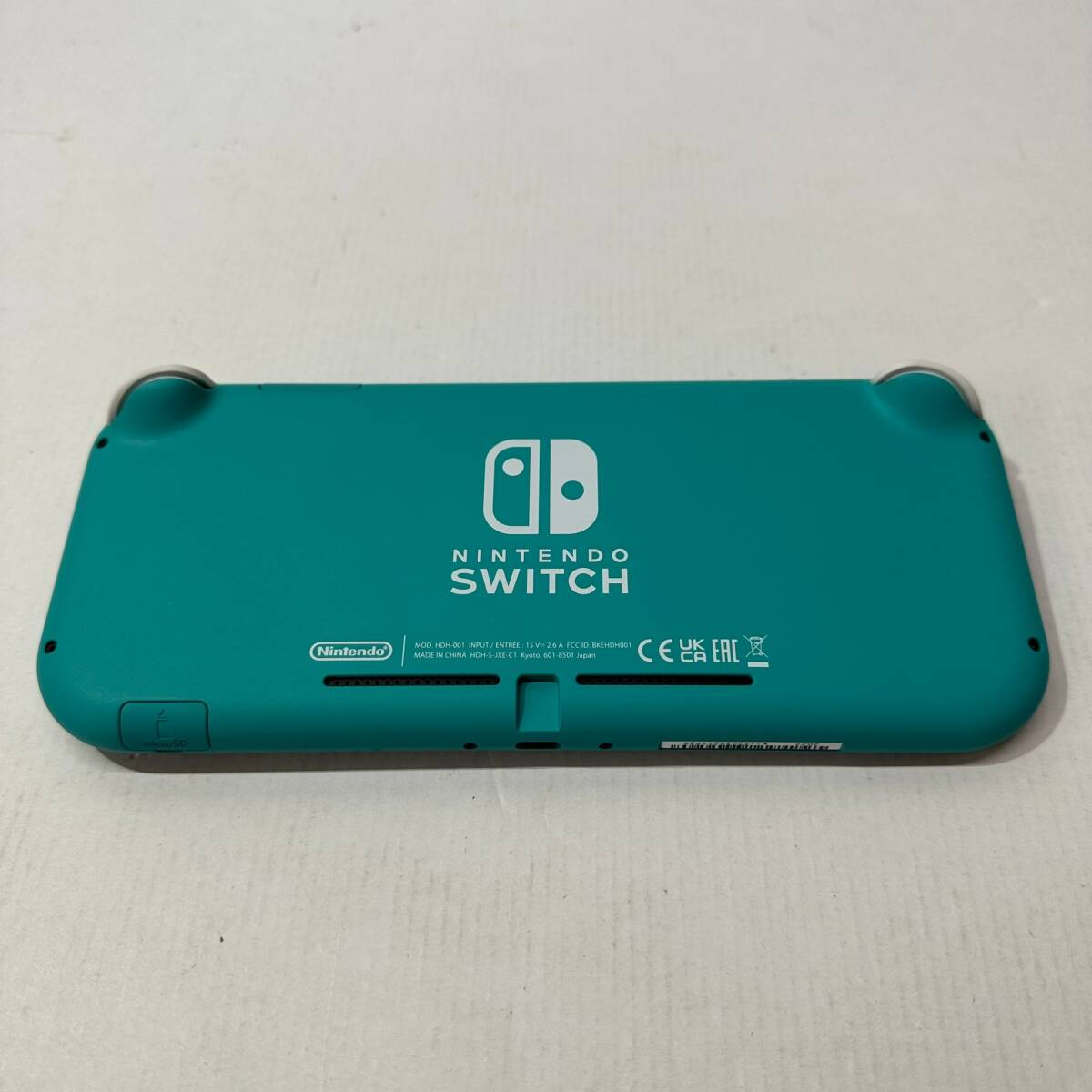 No.4552 ★1円～【Nintendo Switch】スイッチライト ターコイズ 動作確認済 中古品の画像9