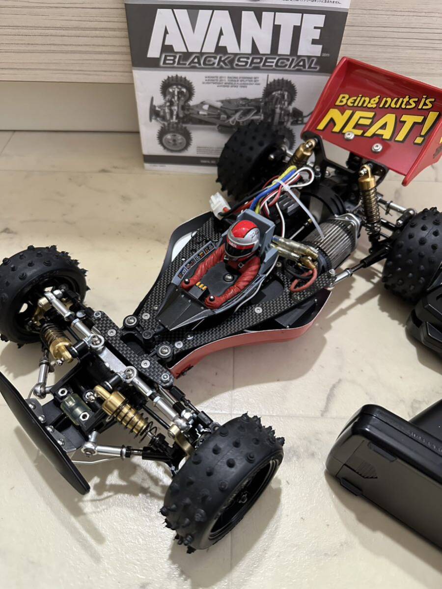 TAMIYA 1/10RC アバンテ 2011 ブラックスペシャル組み立て品