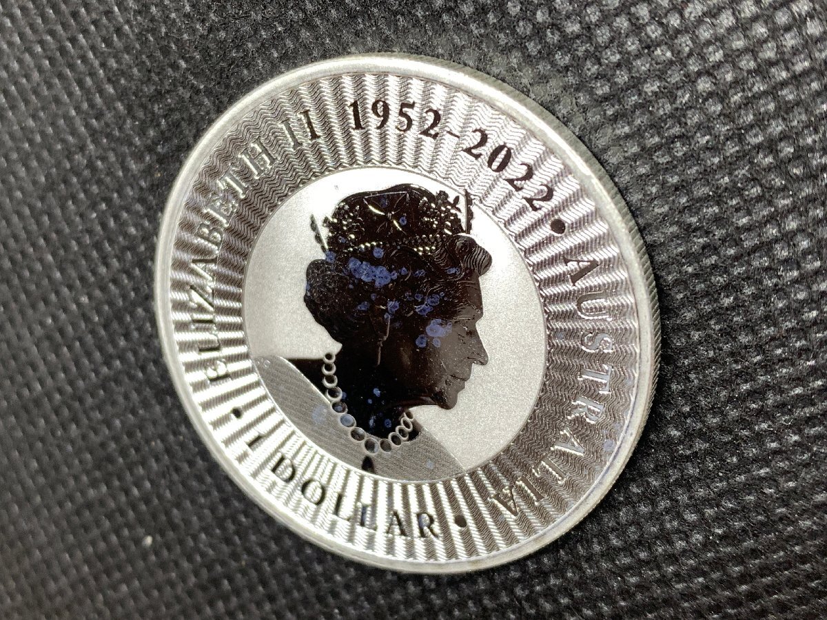 31.1グラム 2023年 (新品) オーストラリア 「カンガルー」 純銀 1オンス 銀貨の画像4
