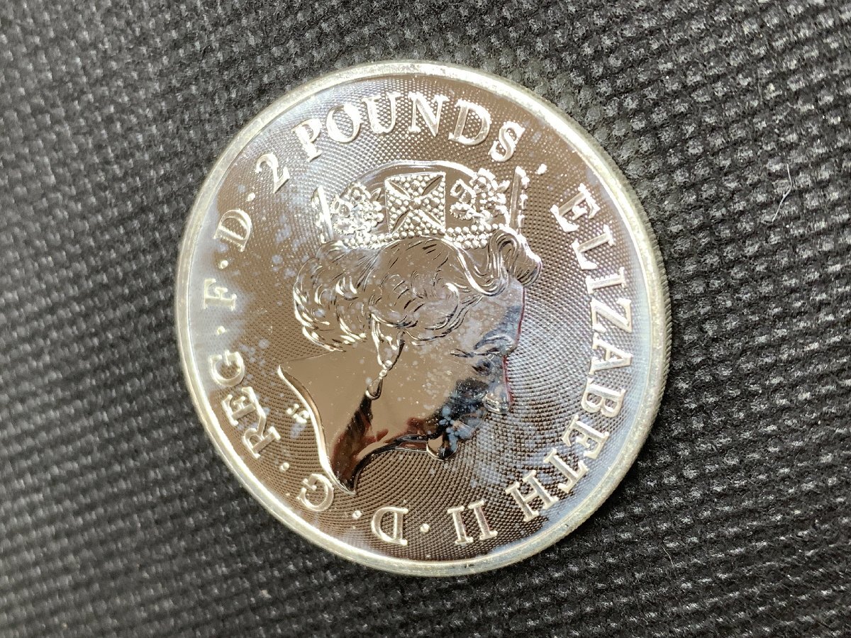 31.1グラム 2021年 (新品)イギリス 「ロビン・フッド」 純銀 1オンス 銀貨の画像4