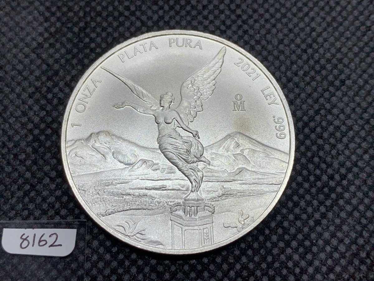 31.1 грамм 2021 год ( новый товар ) Mexico [ Liberta do] оригинальный серебряный 1 унция серебряная монета 
