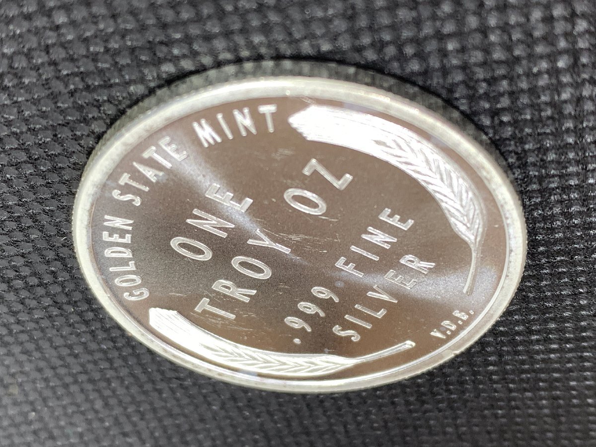 31.1グラム (新品) アメリカ「リンカーン ウィートセント」純銀 1オンス メダル_画像4