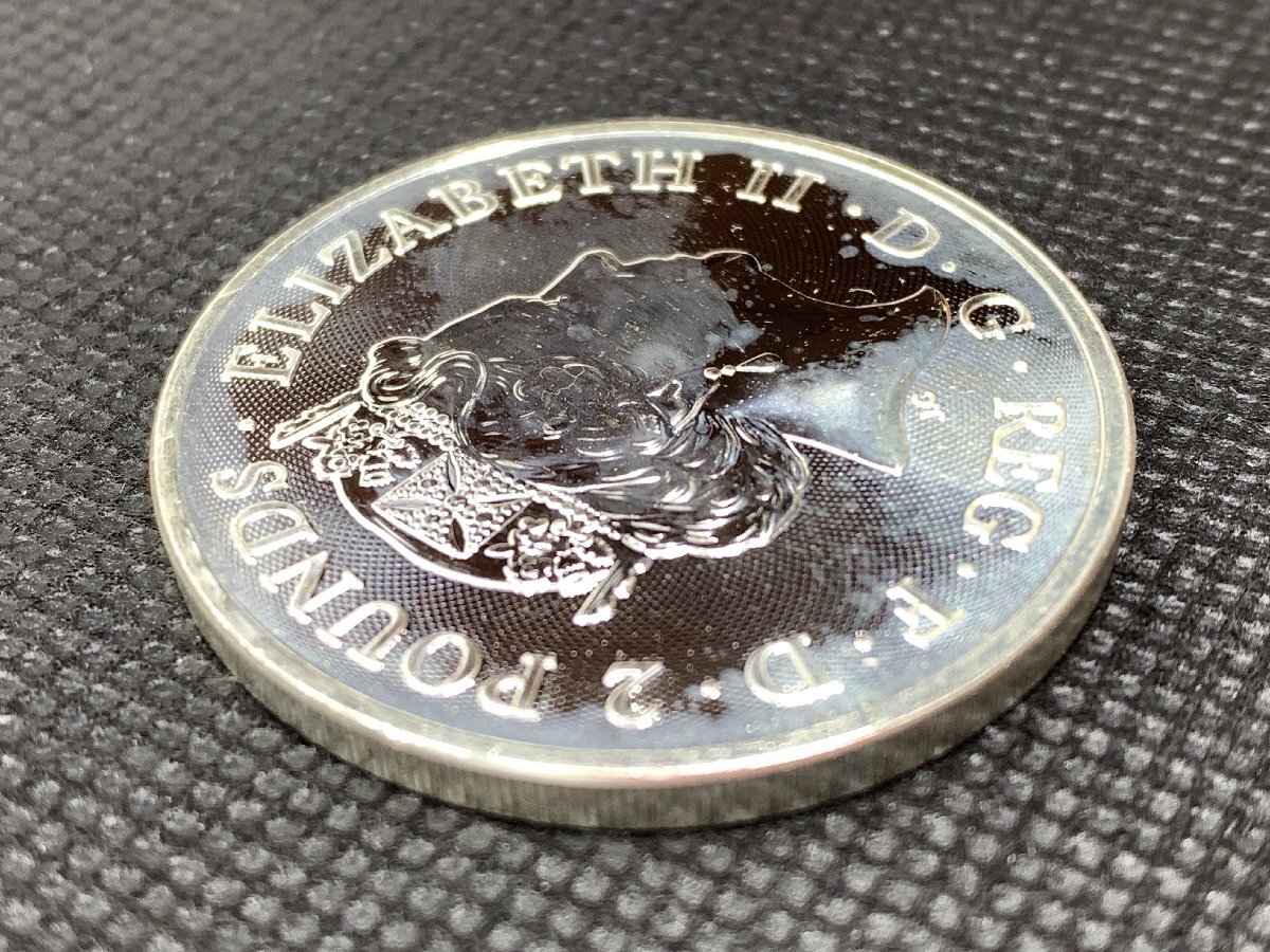 31.1グラム 2021年 (新品)イギリス 「ロビン・フッド」 純銀 1オンス 銀貨の画像6