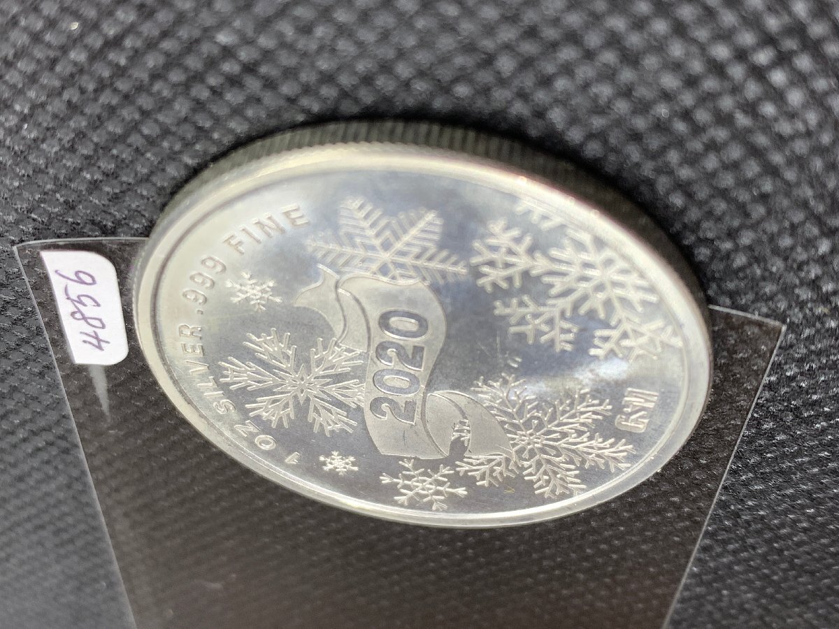 31.1 gram 2020 year ( new goods ) America [me Lee Christmas * sun ta] original silver 1 ounce medal 