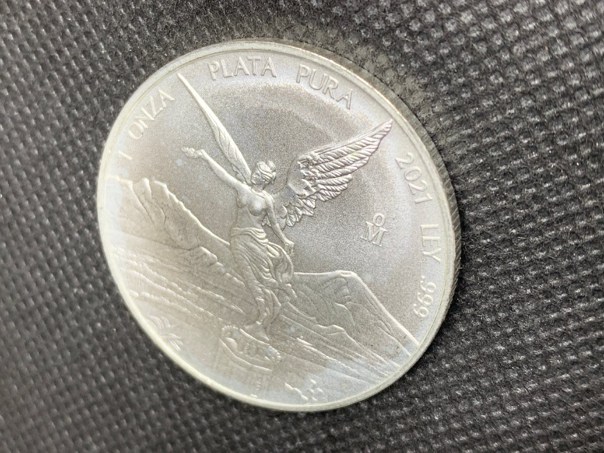 31.1 gram 2021 year ( new goods ) Mexico [ Liberta do] original silver 1 ounce silver coin 