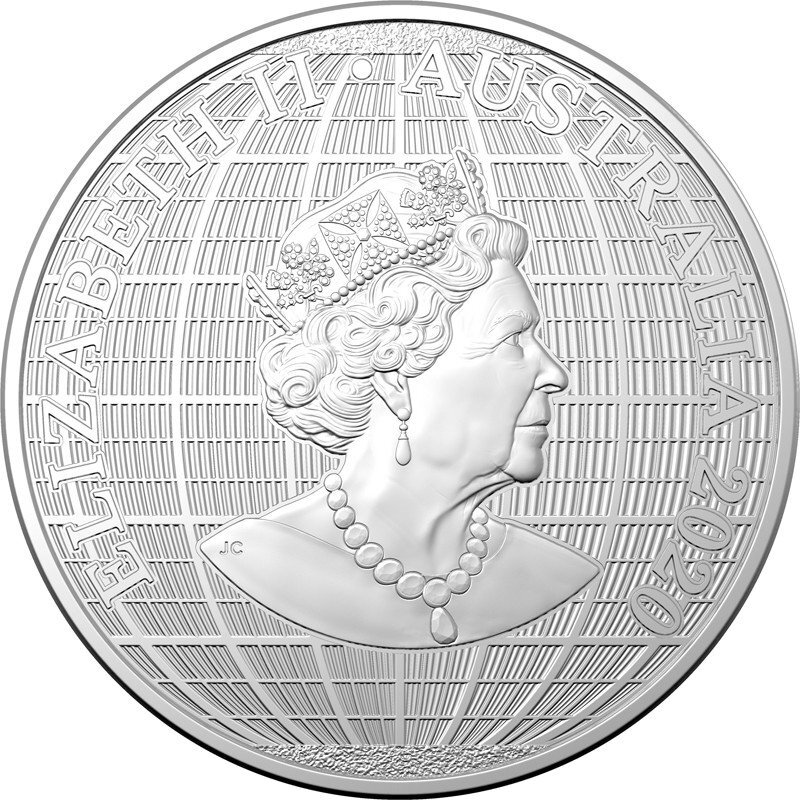 [保証書・カプセル付き] 2021年 (新品) オーストラリア「南十字座の下」純銀 1オンス 銀貨の画像2