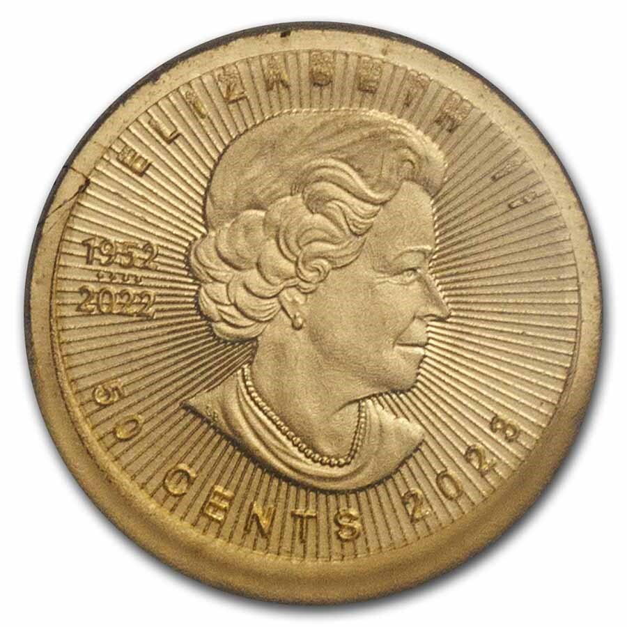 [保証書付き] (新品) カナダ「メイプルリーフ」純金 1グラム 金貨・保証番号付きの画像4