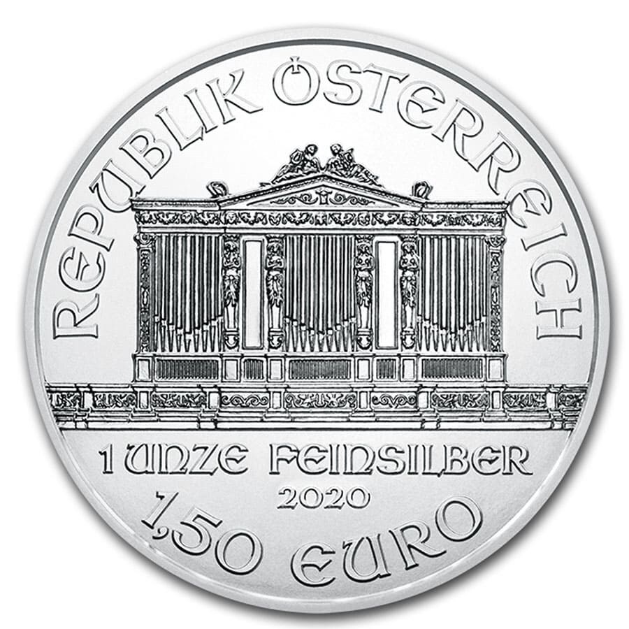 [ written guarantee * capsule with a self-starter ] 2020 year Austria [ we n* Phil is - moni -] original silver 1 ounce silver coin 