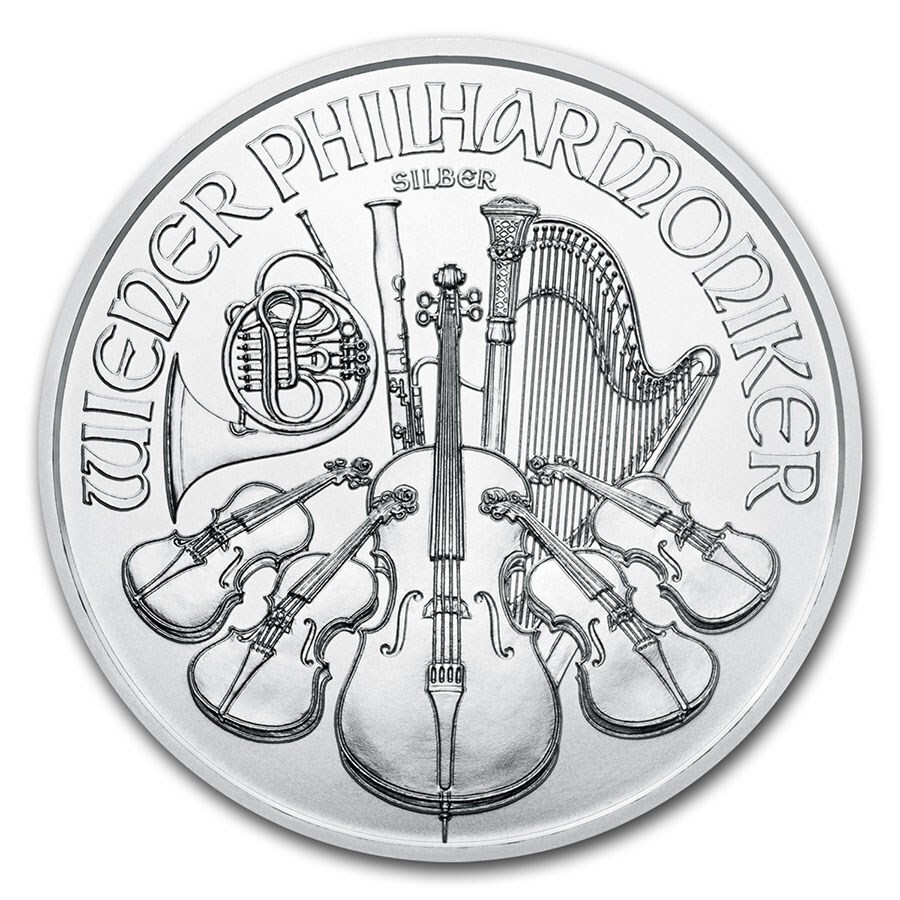 [ written guarantee * capsule with a self-starter ] 2020 year Austria [ we n* Phil is - moni -] original silver 1 ounce silver coin 