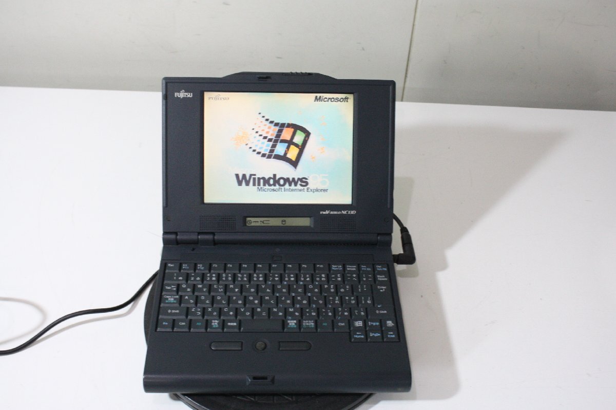 F5259【ジャンク】FMV-BIBLO NC13D FMVNC13D win95 コネクタボックス付き