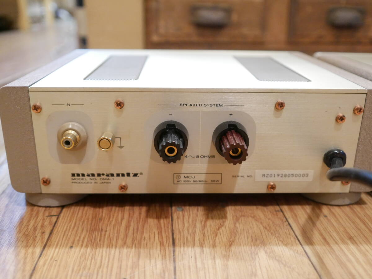 ◆marantz【DMA-1】モノラルパワーアンプ ペア 2台セット USED品 高級名機 マランツの画像8