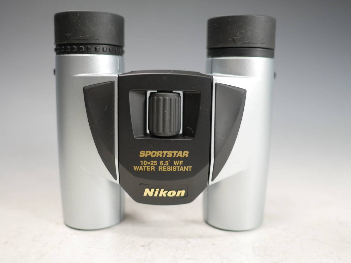 ◆Nikon SPORTSTAR【10x25 6.5° WF】双眼鏡 USED美品 ソフトケース付属 ニコンの画像3