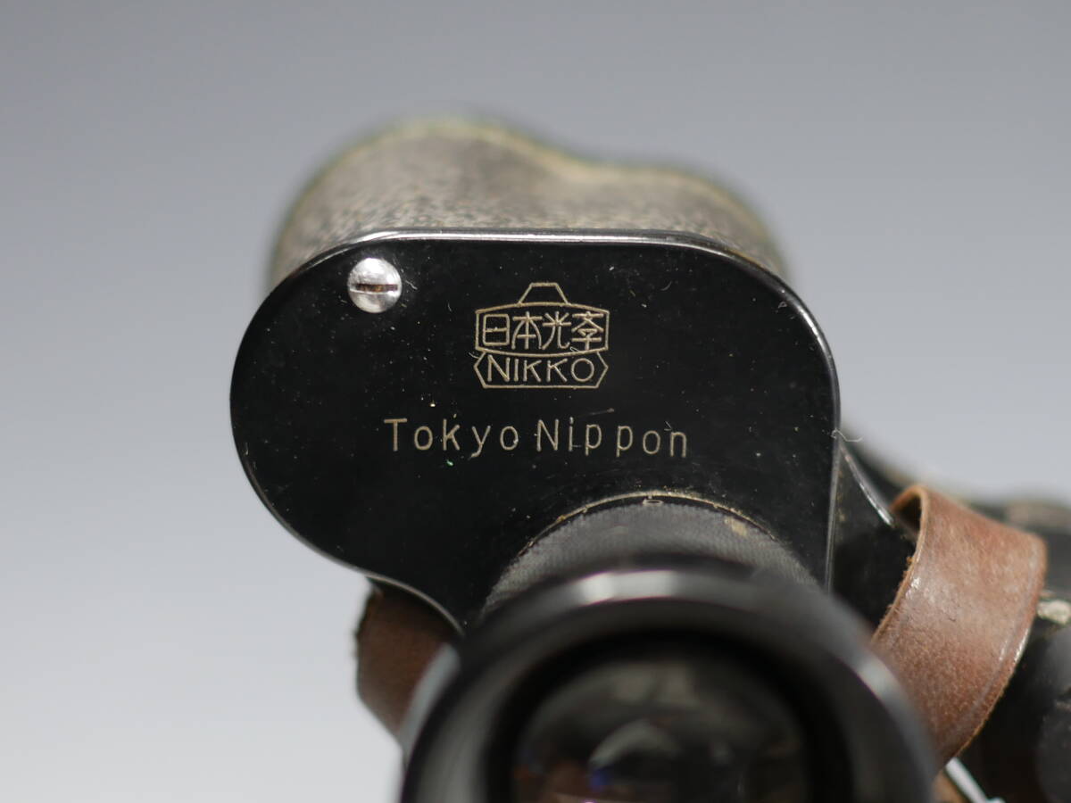 ◆日本光学【Orion 6×24】軍用双眼鏡 Tokyo Nippon No.77555 現状・ジャンク品 /日本光斈 NIKKO 日本帝国陸軍 海軍 将校の画像3