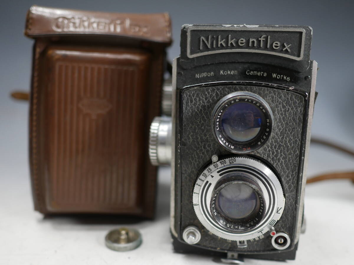 ◆Yashicaflex・Nikkenflex・PRIMOFLEX 二眼レフカメラ 計3点まとめて 現状・ジャンク品 ヤシカフレックスの画像4