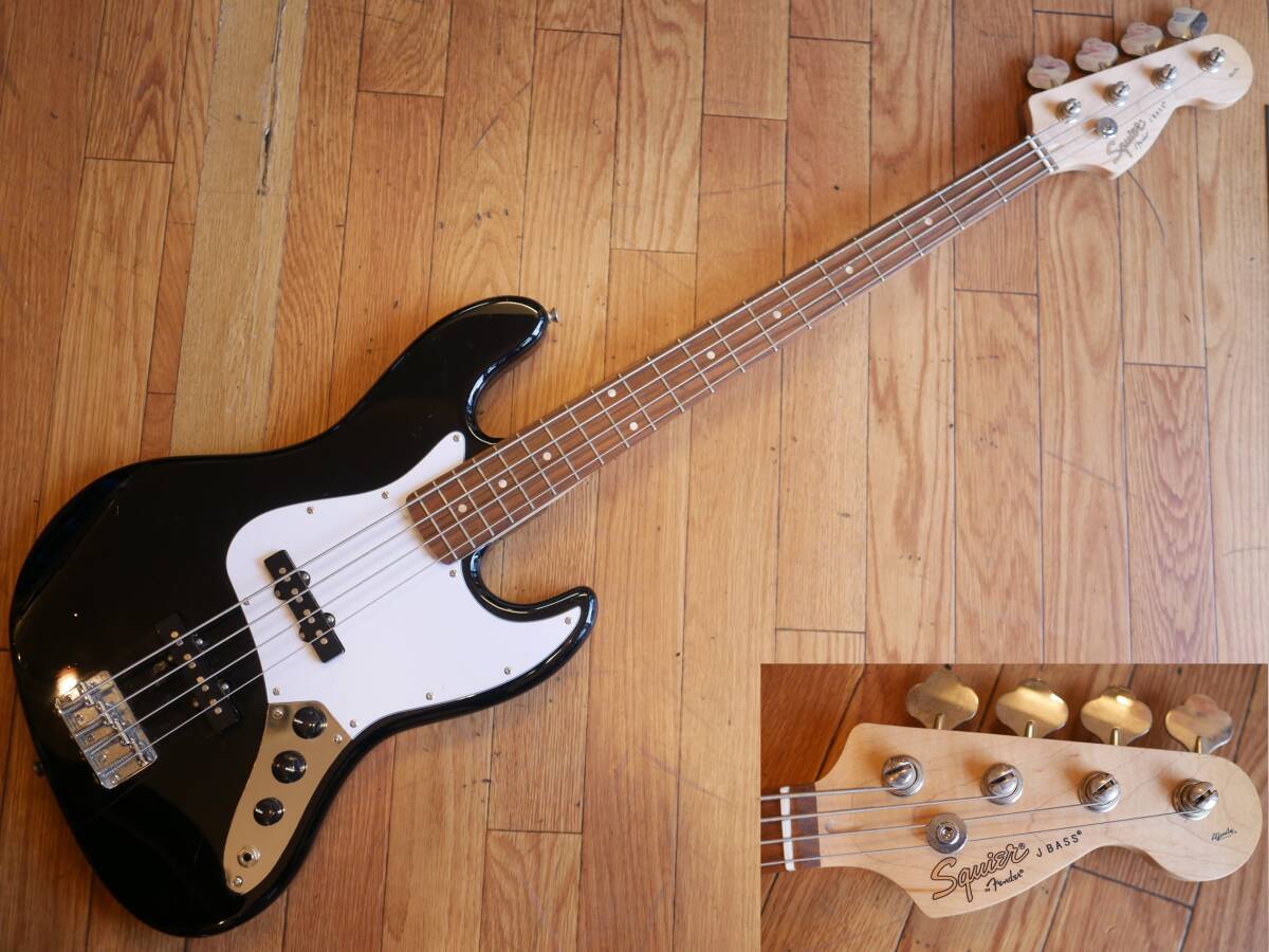 ◆Squier by Fender【J BASS】ジャズベース Affinity SERIES スクワイヤー by フェンダー_画像1