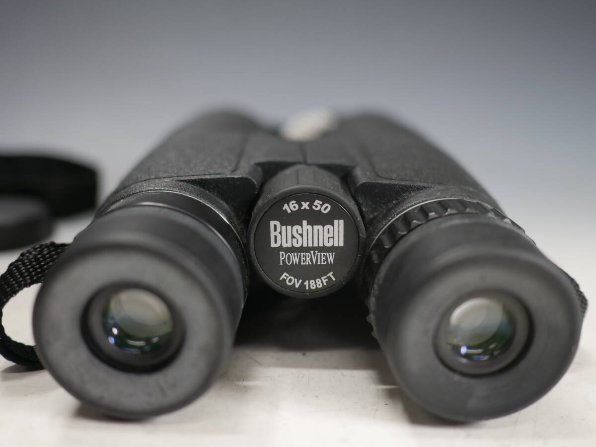 ◆Bushnell【POWERVIEW】16×50 双眼鏡 USED品 ソフトケース付属 ブッシュネル パワービューの画像8