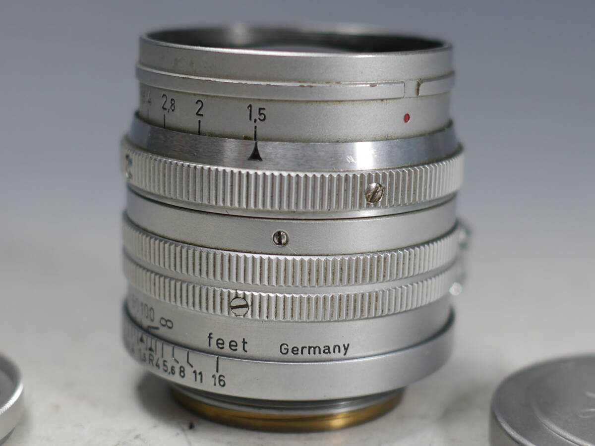 ◆Ernst Leitz GmbH Wetzlar【Summarit f=5cm 1:1.5】Lマウント レンズ USED品 ライカ Leica ライツの画像7