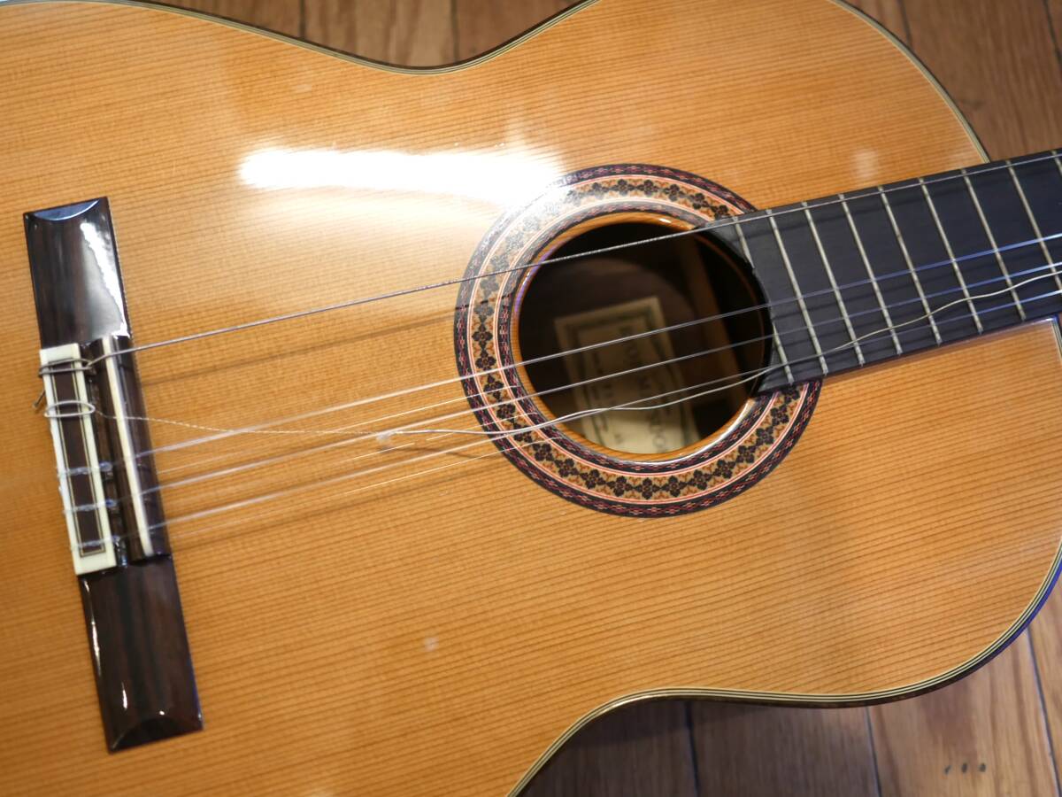 ◆RYOJI MATSUOKA【M60】LUTHIER クラシックギター USED品 松岡良治 ソフトケース付属_画像5