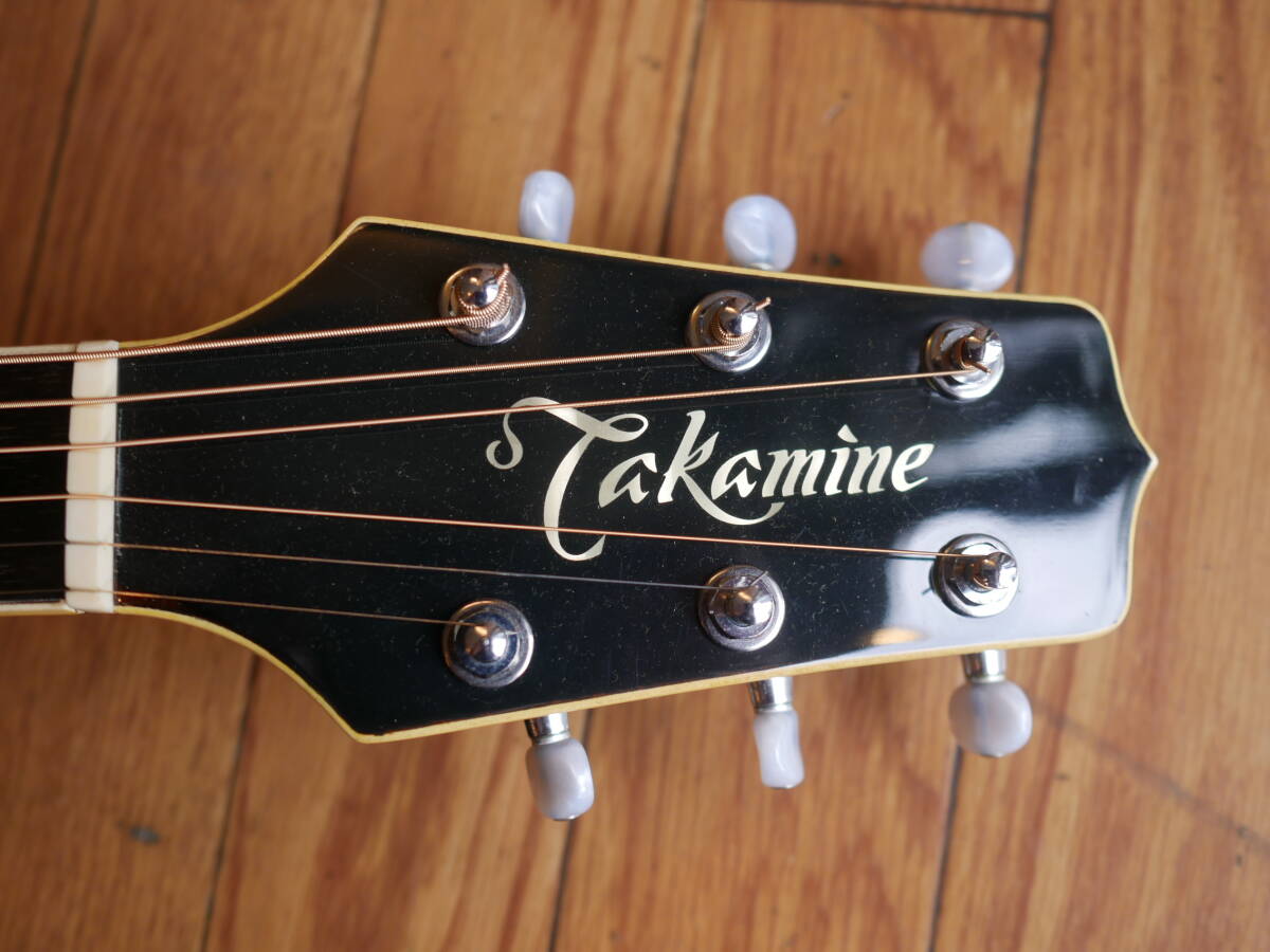 ◆Takamine【PT-105】エレアコ/アコースティックギター ハードケース付属 タカミネ_画像3